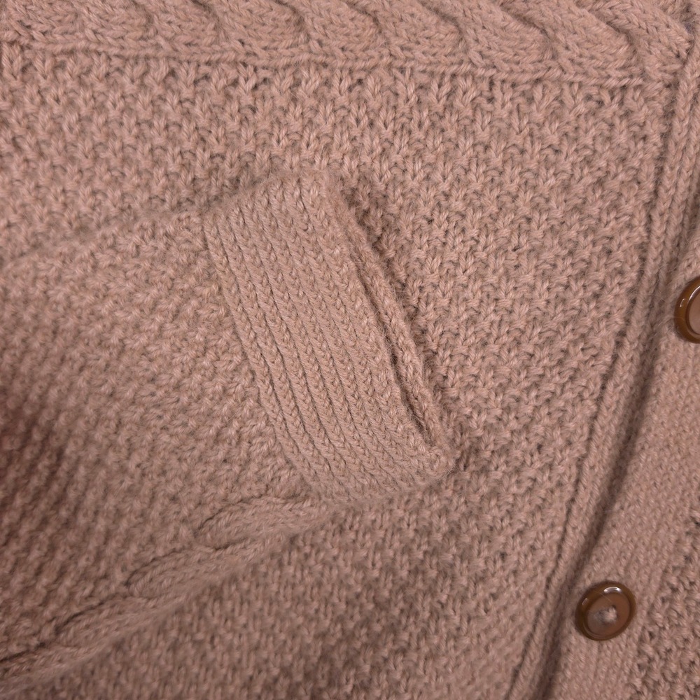 Artesanias Pachamama 100% Alpaca Wool Cardigan Sweater Womens Hand Made In Peru - Picture 7 of 14